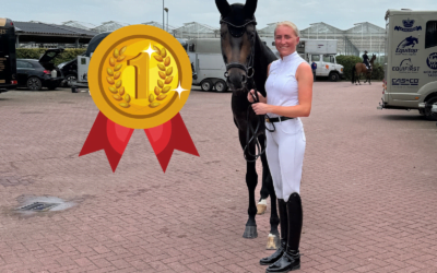 Zoë and Frans win first prize with an amazing score in Houten!