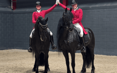 Zoë and Hennie Shine at The Magical Horse Show during Indoor Friesland in Leeuwarden!
